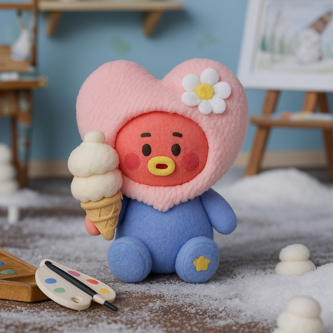 Daisy Heart - Poos & Poos Flower Series