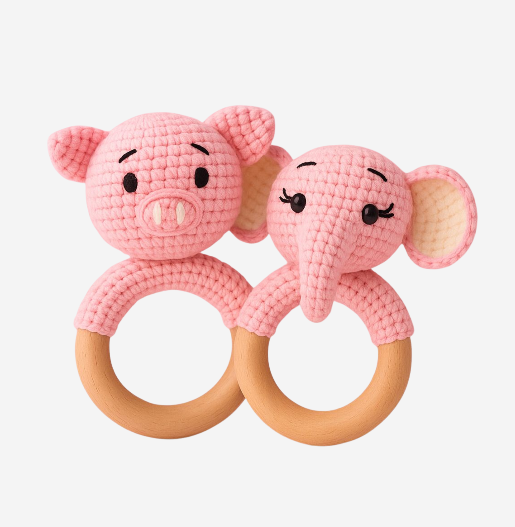 Safari Friends Duo - Pink Edition x Blossom & Lia