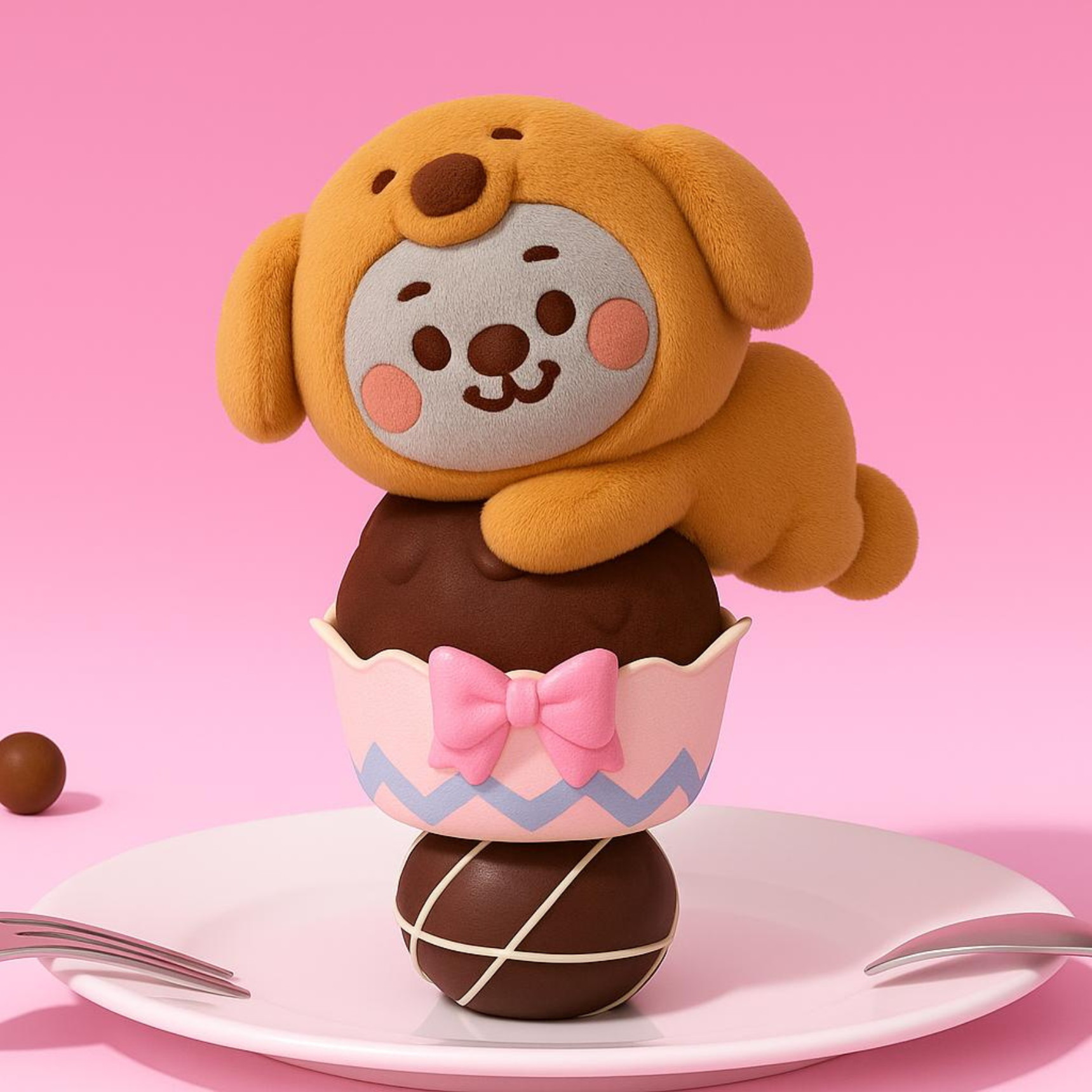 Caramel Pup - Poos Series