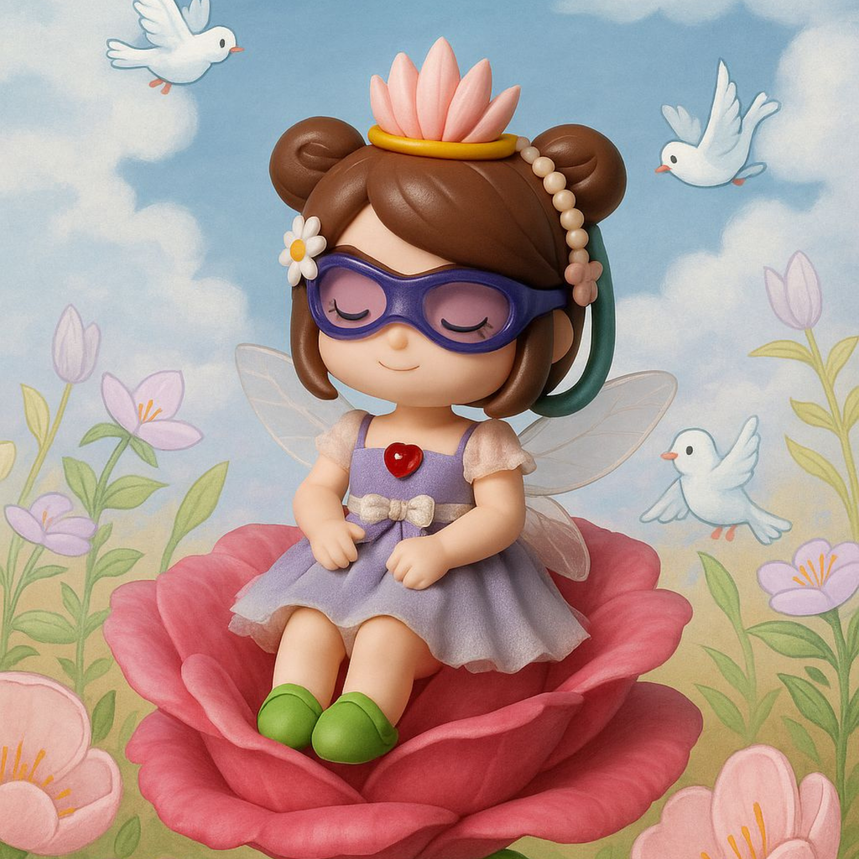 Lotus Mask Yuna x Luminelles Dolls Series